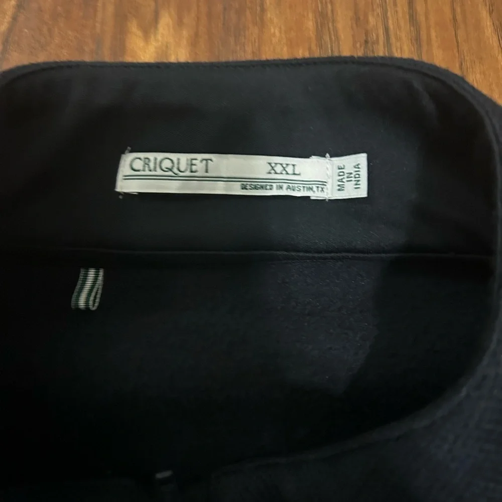 CRIQUET Fleece Jacket with Chest Pocket Golf Preppy Activewear Full-Zip - Picture 6 of 10